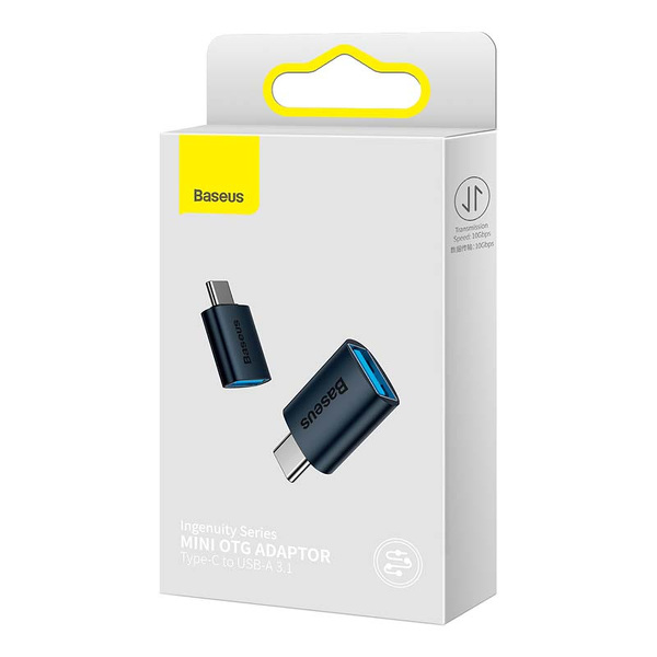 Zdjęcie produktu: Baseus Ingenuity OTG USB Typ-C do USB-A 3.1 Zdjęcie produktu: Baseus Ingenuity OTG USB Typ-C do USB-A 3.1