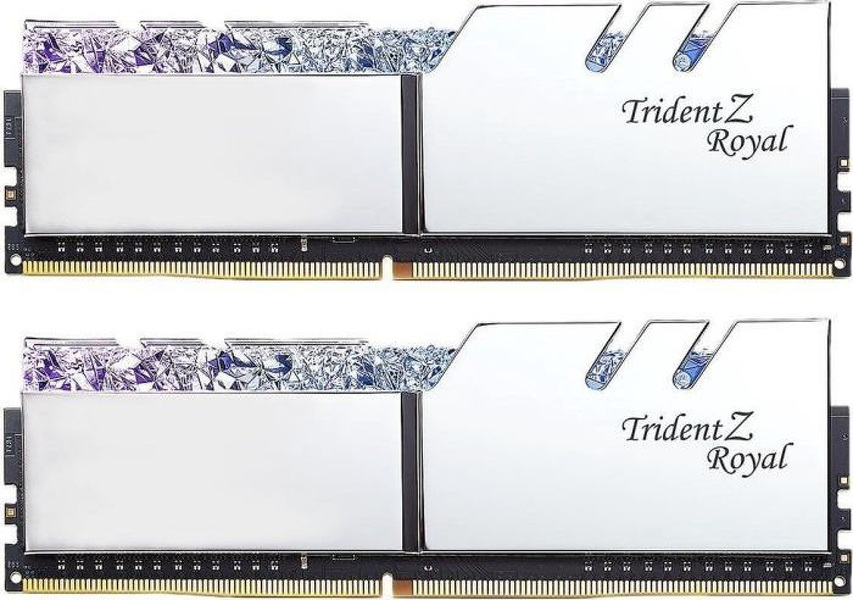 Zdjęcie produktu: Pamięć G.Skill TridentZ Royal RGB DDR4 32GB (2x16GB) 4000MHz CL16 XMP2 F4-4000C16D-32GTRS