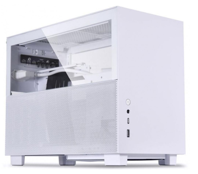 Zdjęcie produktu: Obudowa Lian Li Q58 ITX PCIE 3.0, biała (Q58W3) Zdjęcie produktu: Obudowa Lian Li Q58 ITX PCIE 3.0, biała (Q58W3)