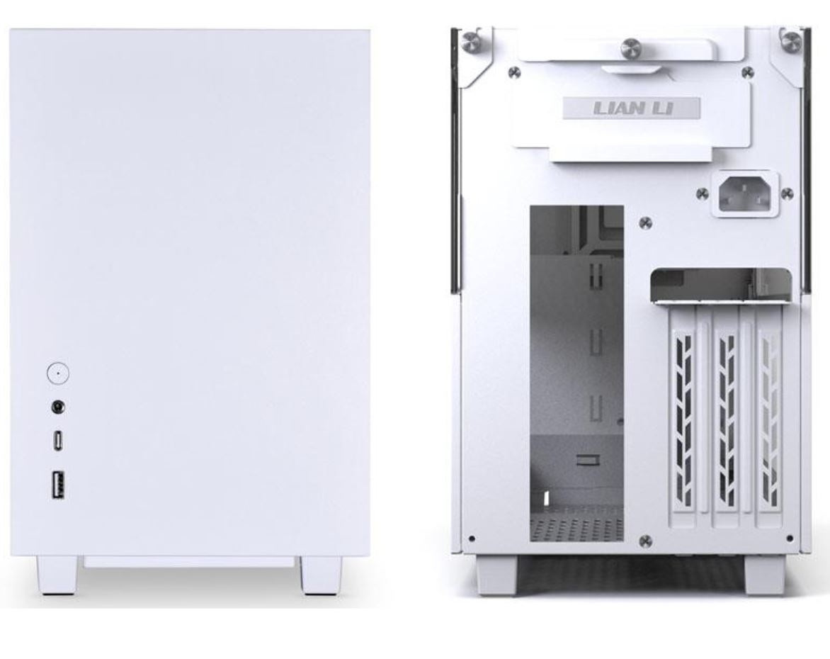 Obudowa Lian Li Q58 ITX PCIE 3.0, biała (Q58W3) Obudowa Lian Li Q58 ITX PCIE 3.0, biała (Q58W3)