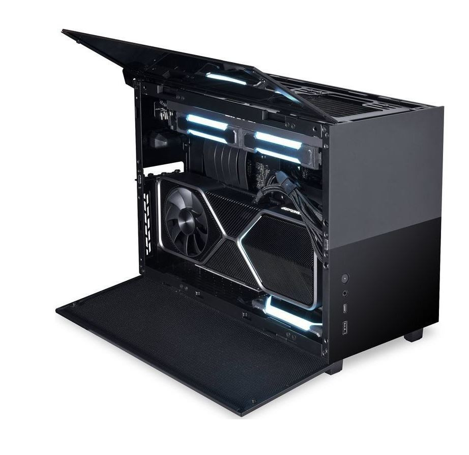 Obudowa Lian Li Q58 Mini-ITX PCIE 4.0, czarna (Q58X4)