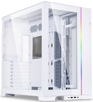 Miniatura produktu: Obudowa do komputera Lian Li O11 Dynamic EVO, tempered glass, biała (O11DEW)