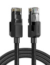 Miniatura zdjęcia: Ugreen Patch Cable NW135 CAT.6 U/UTP 5m w oplocie - czarny (70682)