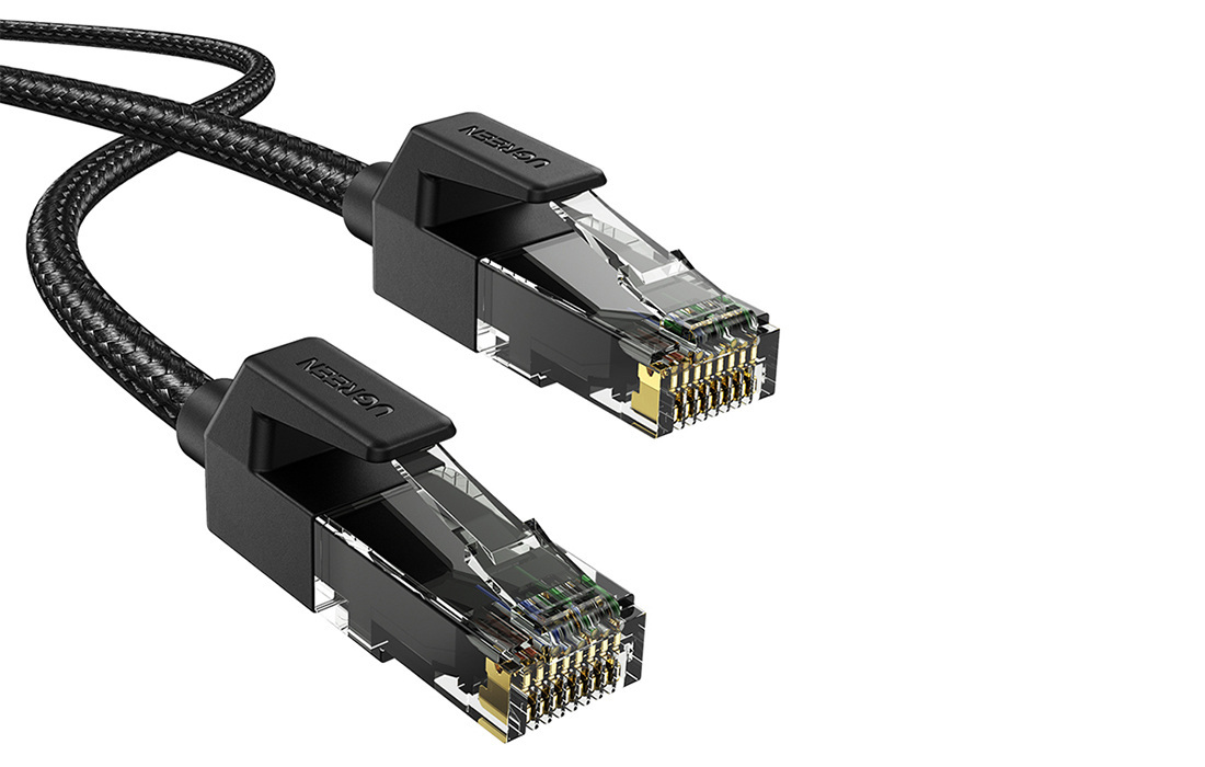 Ugreen Patch Cable NW135 CAT.6 U/UTP 2m w oplocie - czarny (70680)