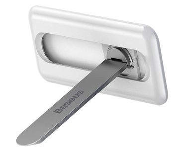 Miniatura produktu: Uchwyt obrotowy Baseus Foldable Bracket do telefonu - biały (LUXZ000002)