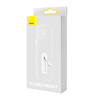 Miniatura zdjęcia: Uchwyt obrotowy Baseus Foldable Bracket do telefonu - biały (LUXZ000002)