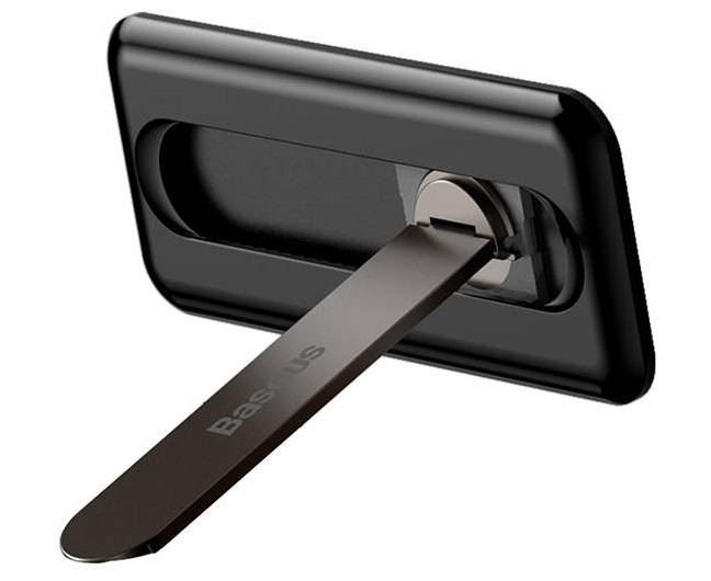 Uchwyt obrotowy Baseus Foldable Bracket do telefonu - czarny (LUXZ000001) Uchwyt obrotowy Baseus Foldable Bracket do telefonu - czarny (LUXZ000001)