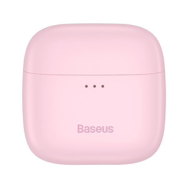 Zdjęcie produktu: Słuchawki bezprzewodowe TWS Baseus Bowie E8, ładowanie indukcyjne, Bluetooth 5.0 - różowe (NGE8-04)