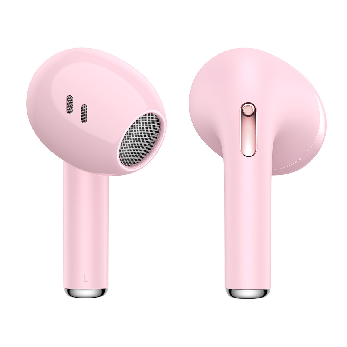 Słuchawki bezprzewodowe TWS Baseus Bowie E8, ładowanie indukcyjne, Bluetooth 5.0 - różowe (NGE8-04)