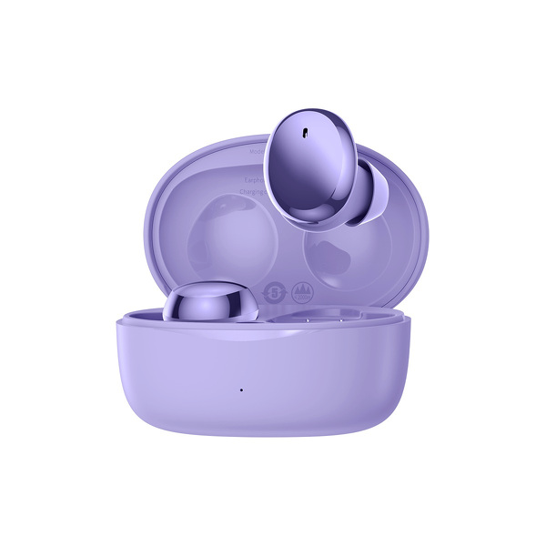 Zdjęcie produktu: Słuchawki bezprzewodowe TWS Baseus Bowie E2, ładowanie indukcyjne, Bluetooth 5.2 - fioletowe (NGTW090005)