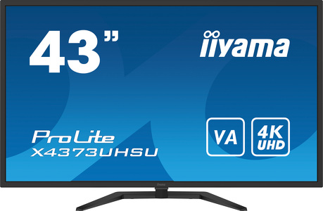 Miniatura produktu: iiyama X4373UHSU-B1 43" 4K VA