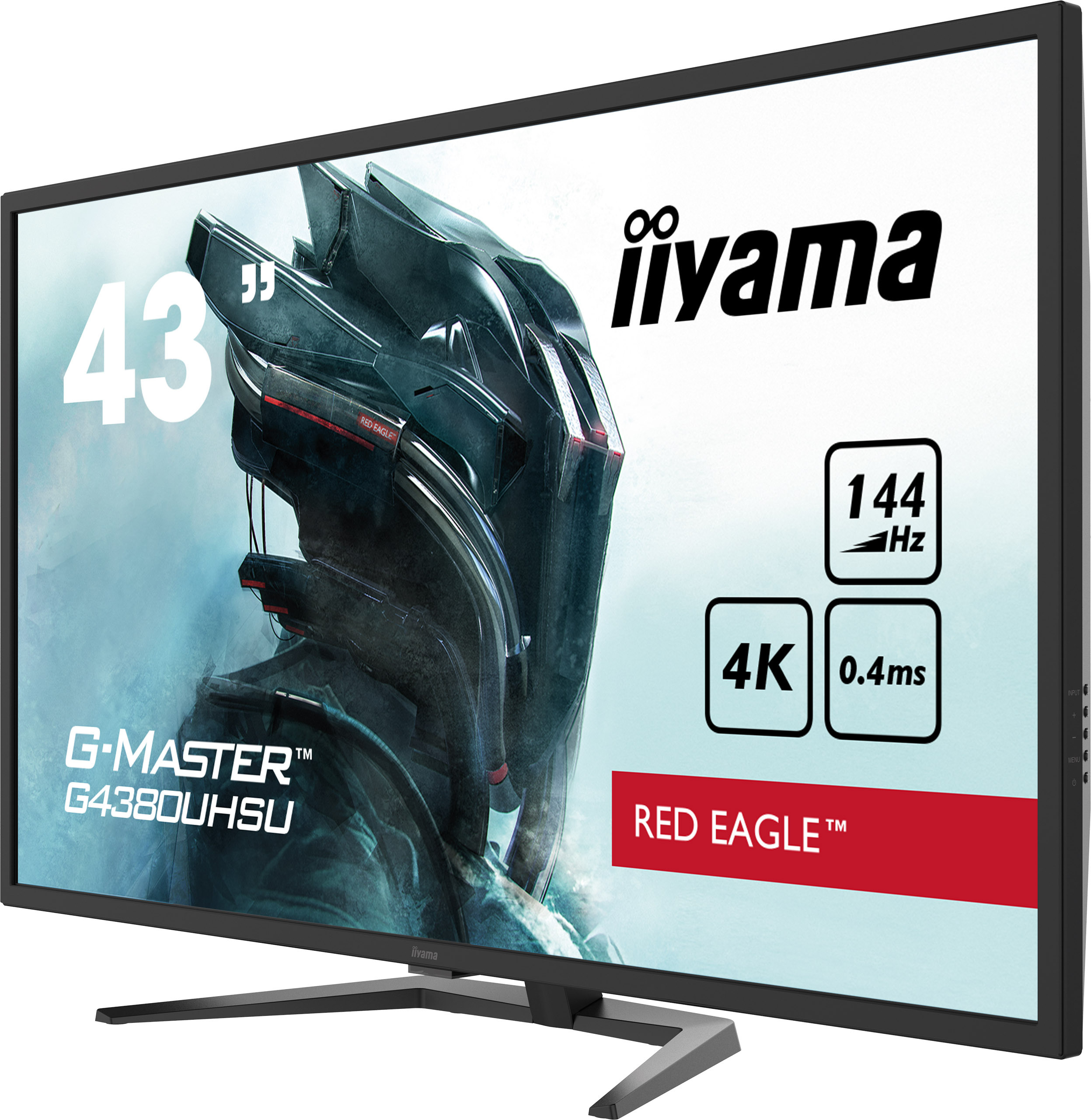 iiyama G-Master G4380UHSU-B1 43" 4K VA 144Hz 0,4ms FreeSync - z gwarancją iiyama 3 lata - zero martwych pikseli 30 dni