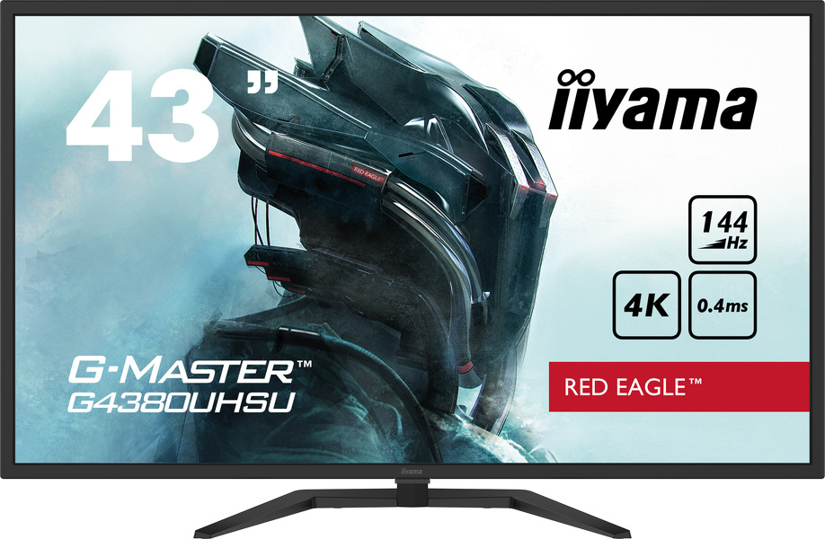 Zdjęcie produktu: iiyama G-Master G4380UHSU-B1 43" 4K VA 144Hz 0,4ms FreeSync - z gwarancją iiyama 3 lata - zero martwych pikseli 30 dni