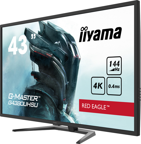 Zdjęcie produktu: iiyama G-Master G4380UHSU-B1 43" 4K VA 144Hz 0,4ms FreeSync - z gwarancją iiyama 3 lata - zero martwych pikseli 30 dni