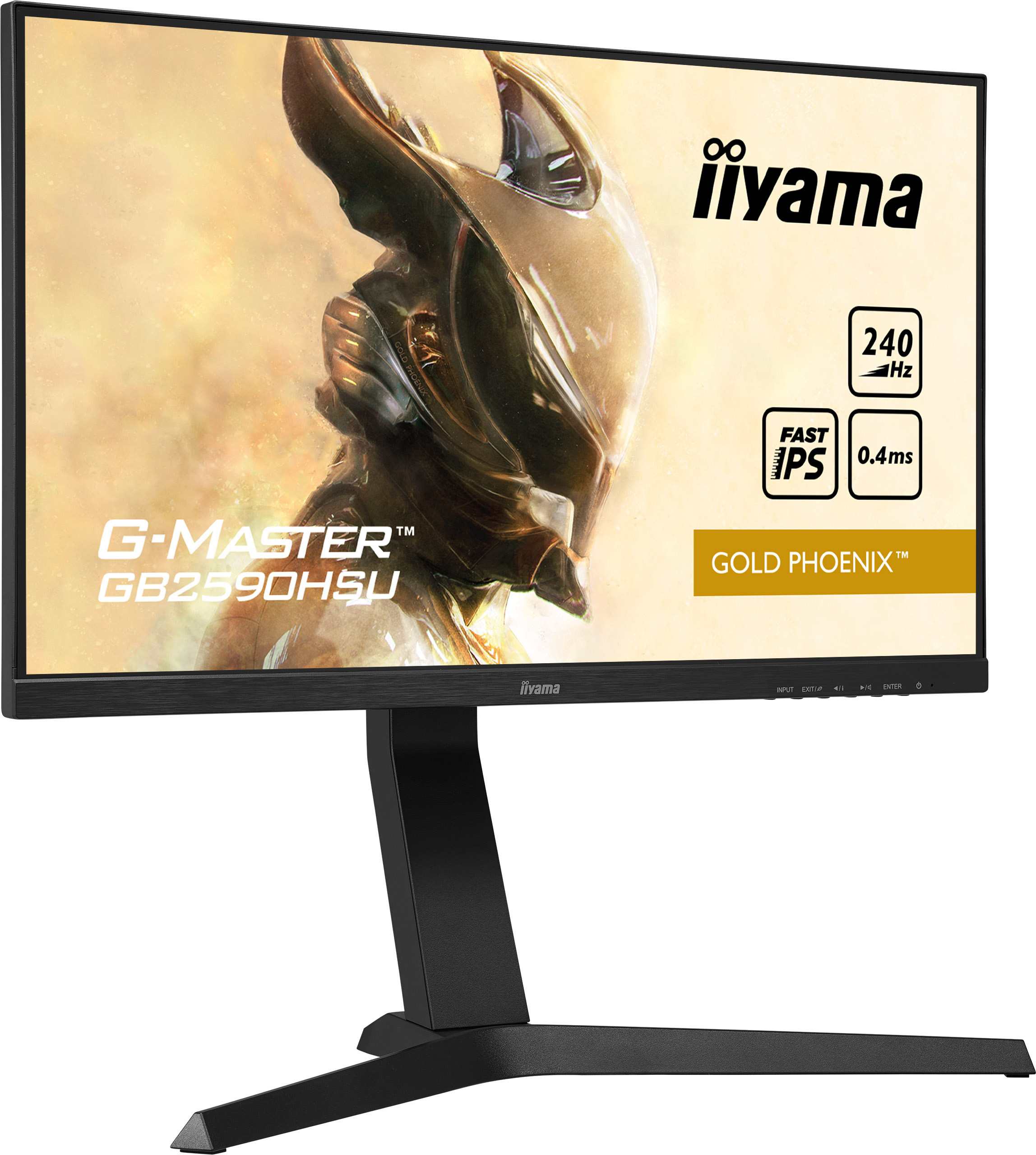 iiyama G-Master GB2590HSU-B1 Gold Phoenix 25" FHD IPS 240Hz 0,4ms FreeSync Premium - z gwarancją iiyama 3 lata