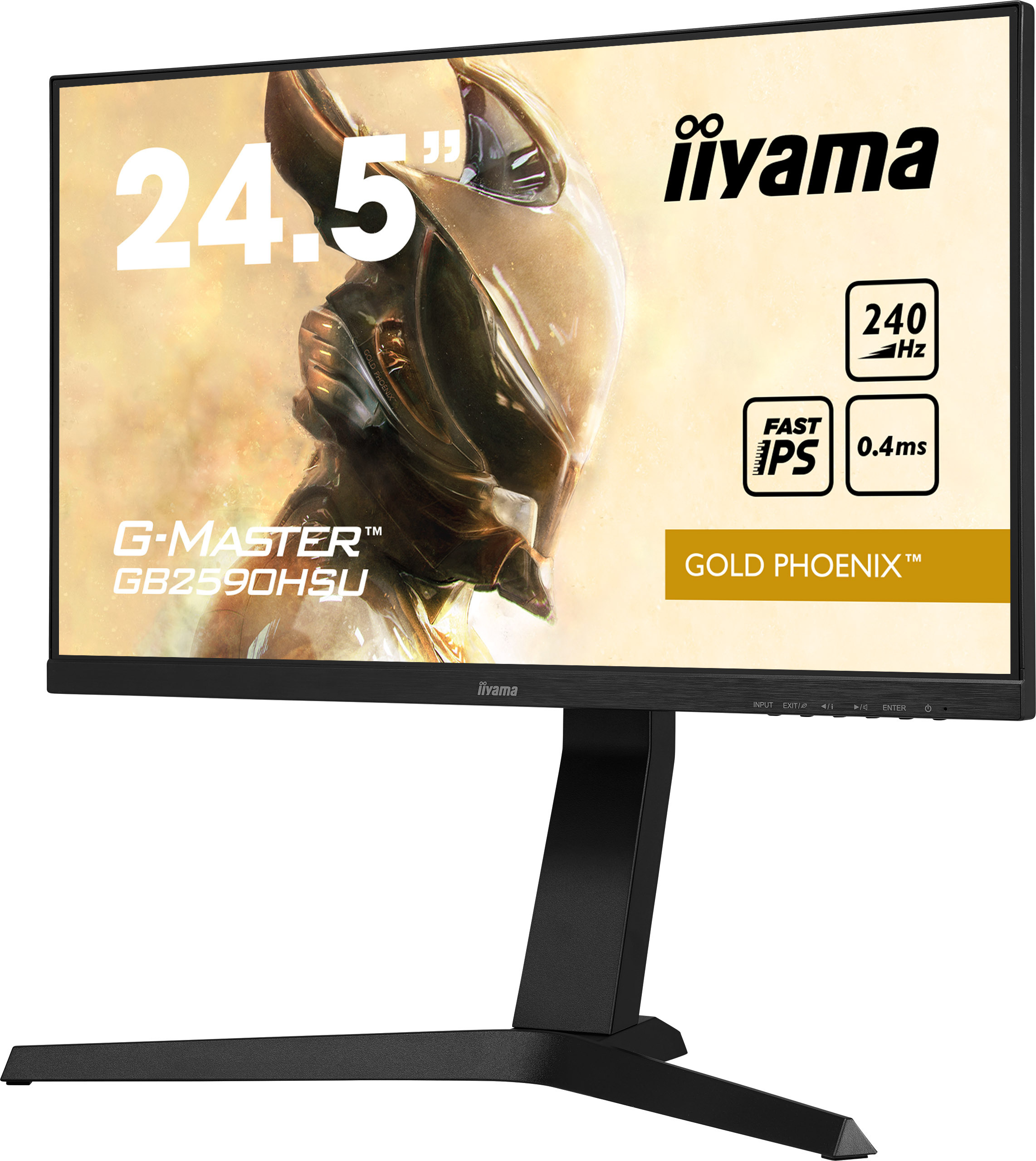 iiyama G-Master GB2590HSU-B1 Gold Phoenix 25" FHD IPS 240Hz 0,4ms FreeSync Premium - z gwarancją iiyama 3 lata