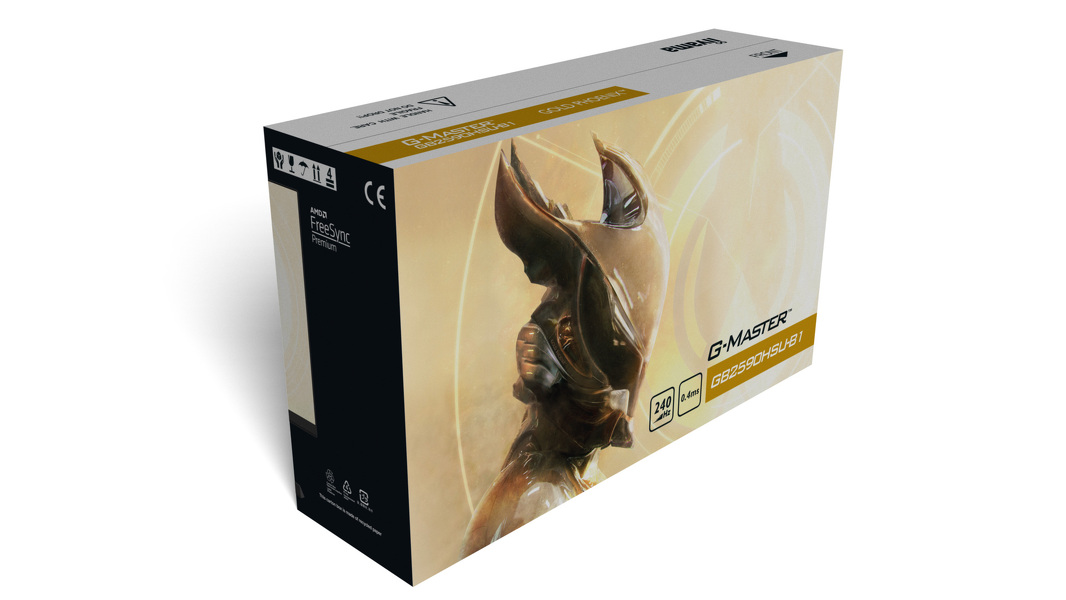 Zdjęcie produktu: iiyama G-Master GB2590HSU-B1 Gold Phoenix 25" FHD IPS 240Hz 0,4ms FreeSync Premium - z gwarancją iiyama 3 lata