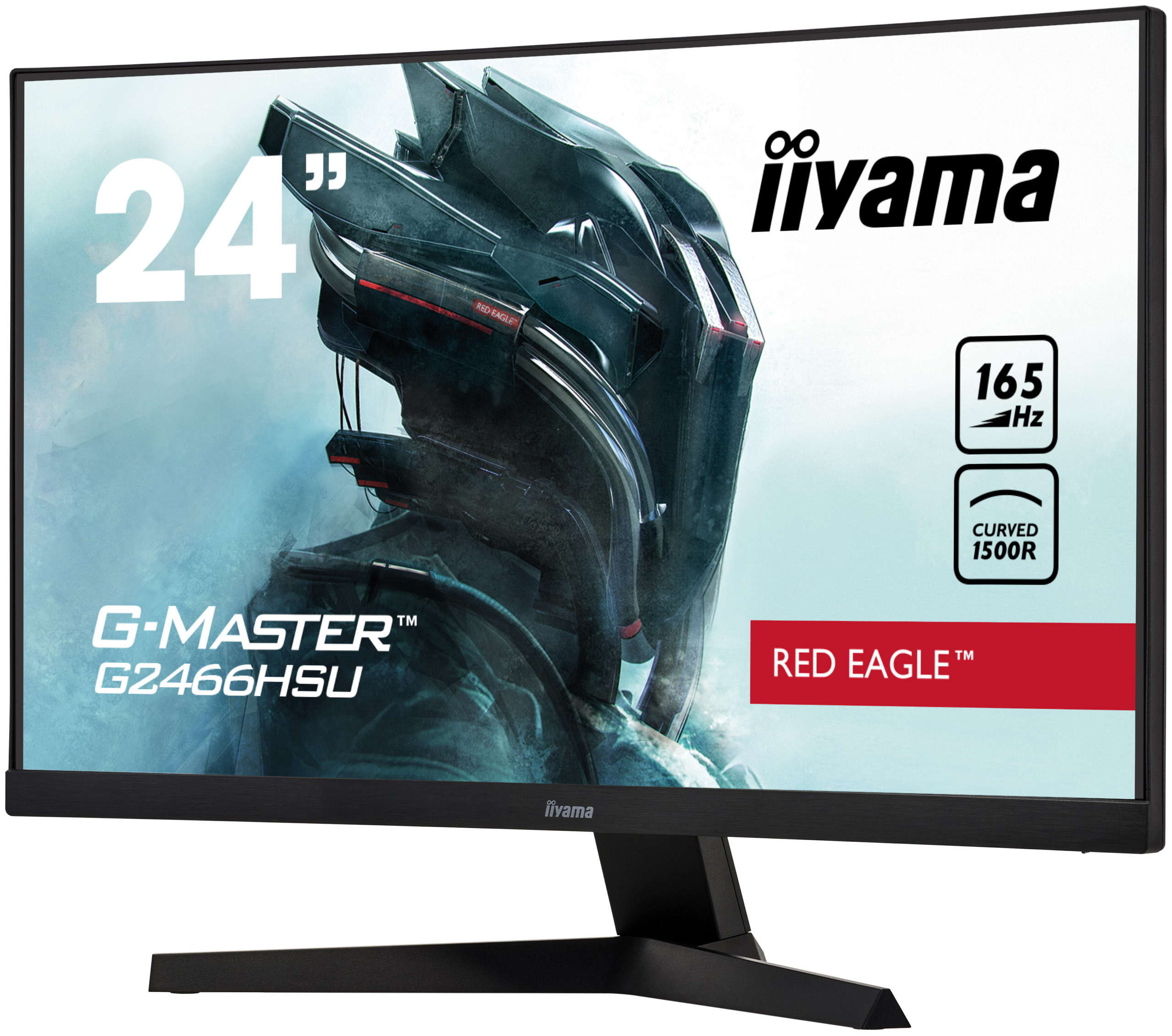 iiyama G-Master G2466HSU-B1 Black Hawk 24" FHD VA 165Hz 1ms FreeSync - z gwarancją iiyama 3 lata - zero martwych pikseli 30 dni