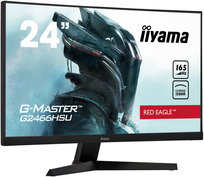 Zdjęcie produktu: iiyama G-Master G2466HSU-B1 Black Hawk 24" FHD VA 165Hz 1ms FreeSync - z gwarancją iiyama 3 lata - zero martwych pikseli 30 dni
