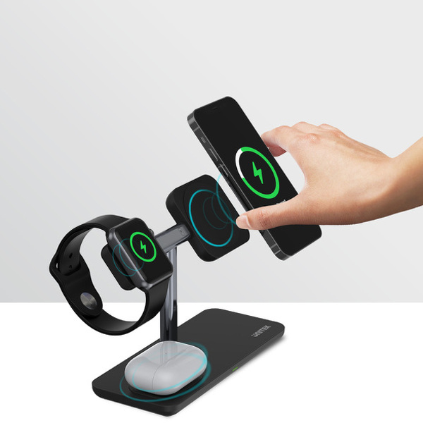 Zdjęcie produktu: Ładowarka magnetyczna Unitek 3w1 iPhone 15W (P1212A)