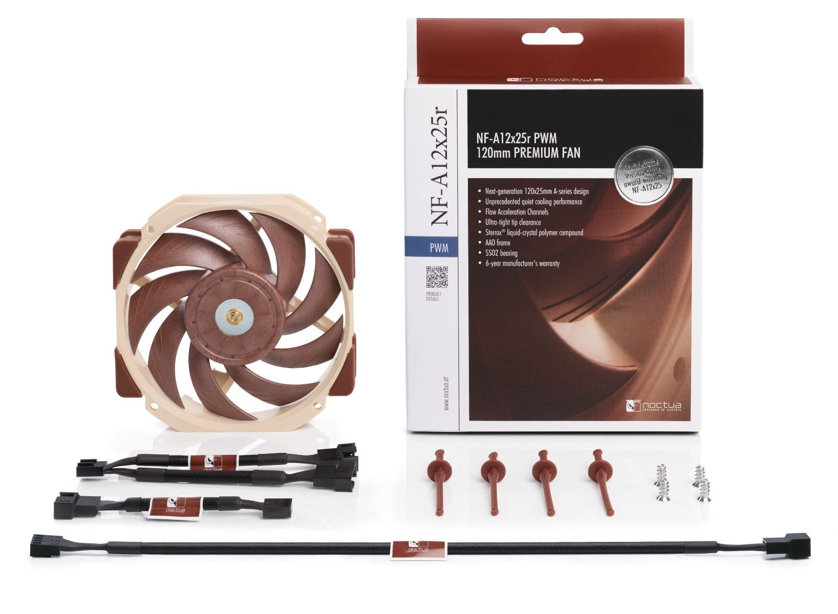 Noctua NF-A12x25r PWM 120mm Noctua NF-A12x25r PWM 120mm