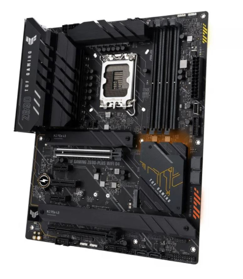Płyta główna ASUS TUF GAMING Z690-PLUS WIFI D4 DDR4 LGA1700 Płyta główna ASUS TUF GAMING Z690-PLUS WIFI D4 DDR4 LGA1700