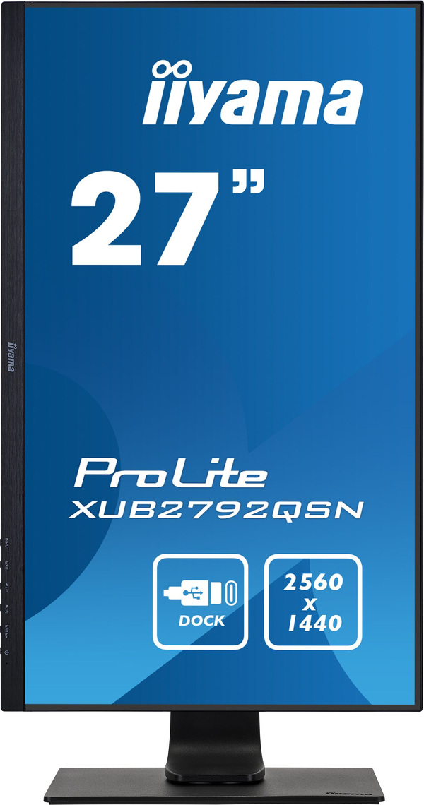 Zdjęcie produktu: iiyama ProLite XUB2792QSN-B1 27" WQHD IPS 75Hz 4ms USB-C PIVOT - z gwarancją iiyama 3 lata - zero martwych pikseli 30 dni