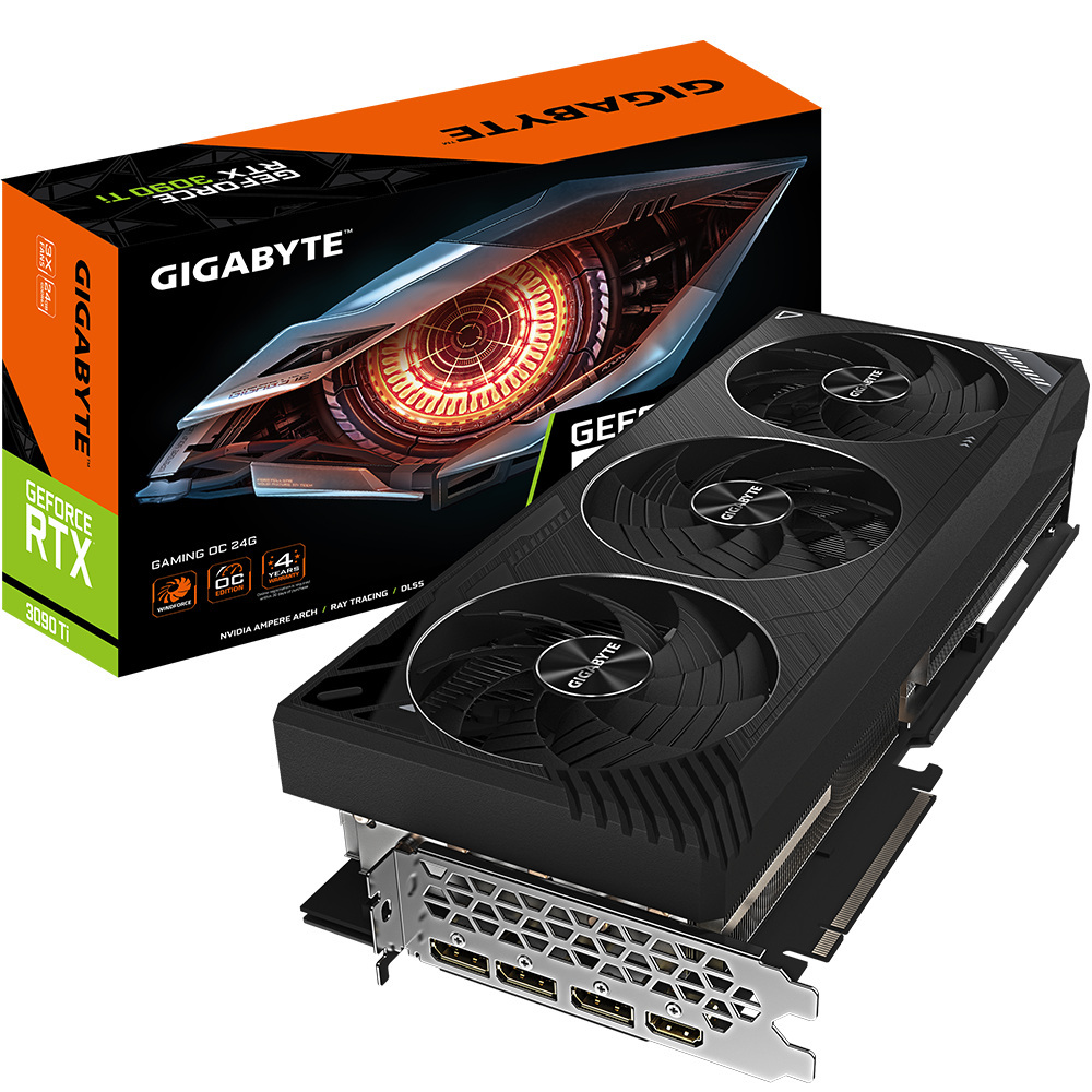 Gigabyte GeForce RTX 3090 Ti Gaming OC 24GB GDDR6X (GV-N309TGAMING OC-24GD) Gigabyte GeForce RTX 3090 Ti Gaming OC 24GB GDDR6X (GV-N309TGAMING OC-24GD)