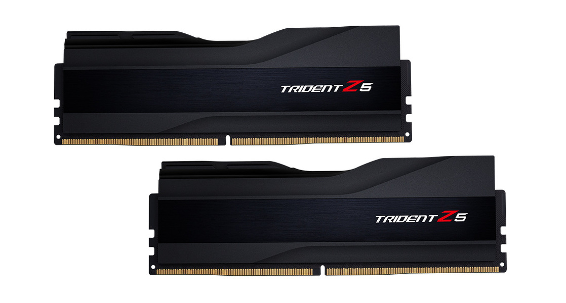 Zdjęcie produktu: Pamięć G.Skill Trident Z5 DDR5 32GB (2x16GB) 6000MHz CL40 F5-6000J4040F16GX2-TZ5K Zdjęcie produktu: Pamięć G.Skill Trident Z5 DDR5 32GB (2x16GB) 6000MHz CL40 F5-6000J4040F16GX2-TZ5K