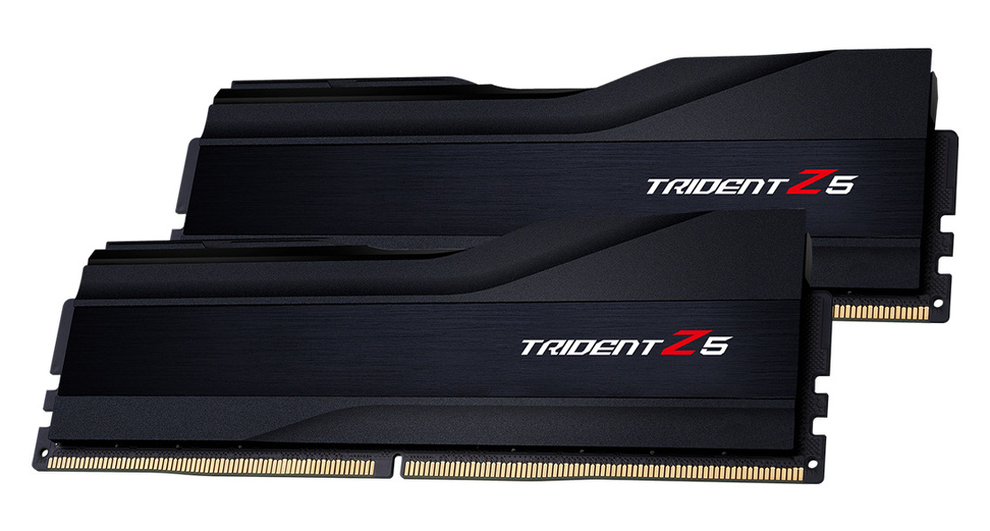 Zdjęcie produktu: Pamięć G.Skill Trident Z5 DDR5 32GB (2x16GB) 6000MHz CL40 F5-6000J4040F16GX2-TZ5K Zdjęcie produktu: Pamięć G.Skill Trident Z5 DDR5 32GB (2x16GB) 6000MHz CL40 F5-6000J4040F16GX2-TZ5K