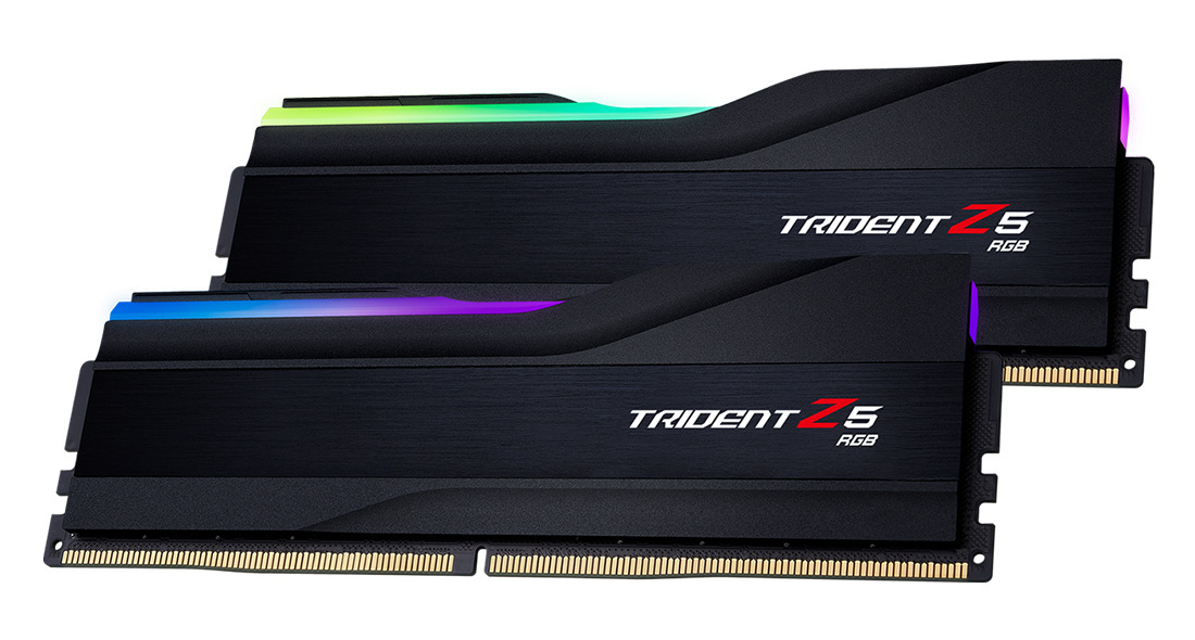 Pamięć G.Skill Trident Z5 RGB DDR5 64GB (2x32GB) 5600MHz CL30-36 F5-5600J3036D32GX2-TZ5RK Pamięć G.Skill Trident Z5 RGB DDR5 64GB (2x32GB) 5600MHz CL30-36 F5-5600J3036D32GX2-TZ5RK