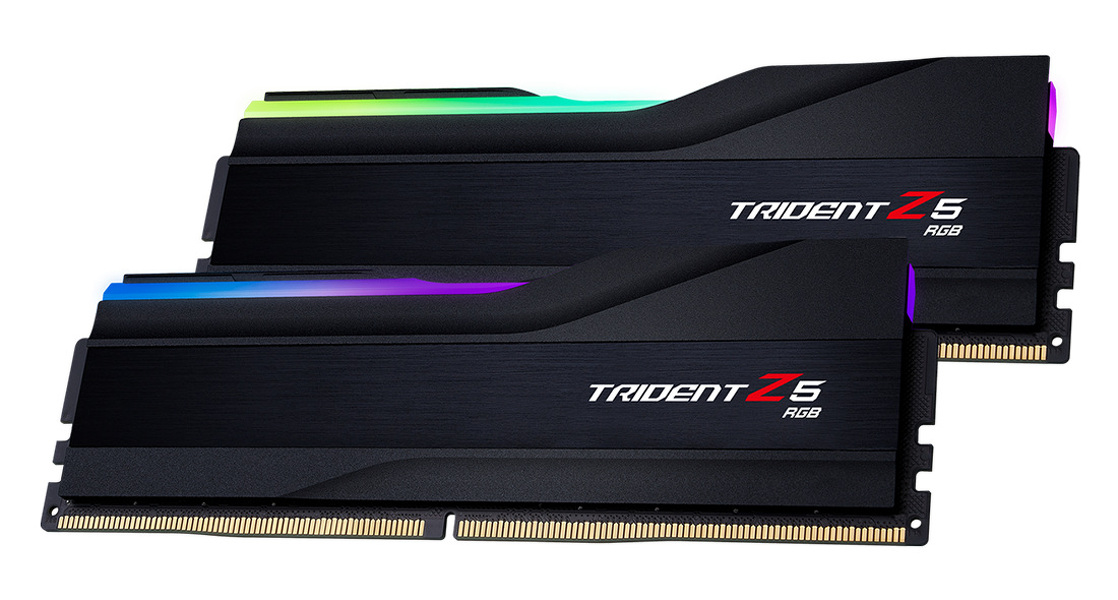 Zdjęcie produktu: Pamięć G.Skill Trident Z5 RGB DDR5 64GB (2x32GB) 5600MHz CL30-36 F5-5600J3036D32GX2-TZ5RK Zdjęcie produktu: Pamięć G.Skill Trident Z5 RGB DDR5 64GB (2x32GB) 5600MHz CL30-36 F5-5600J3036D32GX2-TZ5RK