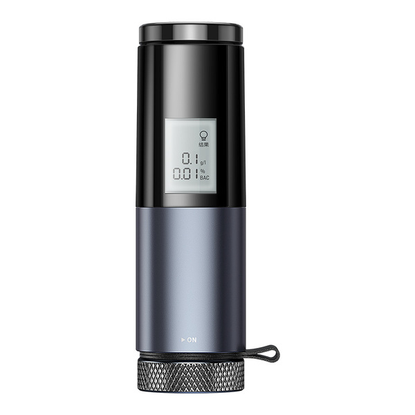 Zdjęcie produktu: Alkomat elektroniczny Baseus Digital Alcohol Tester, bezustnikowy, LCD - czarny (CRCX-01)