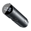 Miniatura zdjęcia: Transmiter FM Baseus Energy Column, Bluetooth 5.0, 2x USB, 18W - szary (CCNLZ-C0G) Miniatura zdjęcia: Transmiter FM Baseus Energy Column, Bluetooth 5.0, 2x USB, 18W - szary (CCNLZ-C0G)