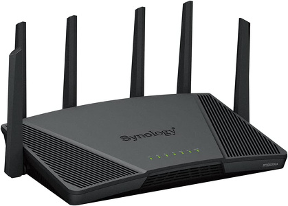 Miniatura produktu: Synology Router RT6600ax Tri-Band Wi-Fi 6, 1.8 GHz Quad core , 1GB RAM, 1x2,5GbE, 3x1GbE, 1xUSB 3.2