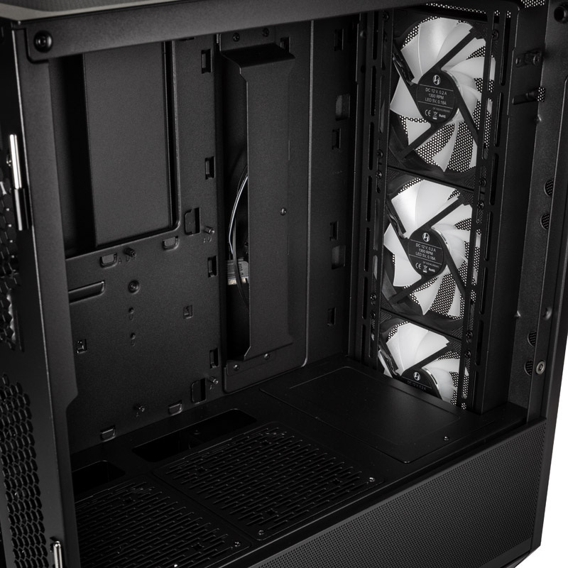 Obudowa do komputera Lian Li LANCOOL II Mesh C ARGB, hartowane szkło, czarna Obudowa do komputera Lian Li LANCOOL II Mesh C ARGB, hartowane szkło, czarna
