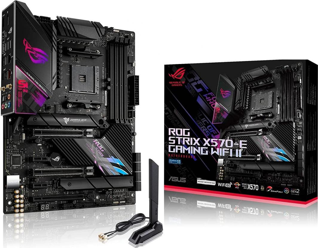 Płyta główna Asus ROG STRIX X570-E GAMING WIFI II AM4 Płyta główna Asus ROG STRIX X570-E GAMING WIFI II AM4