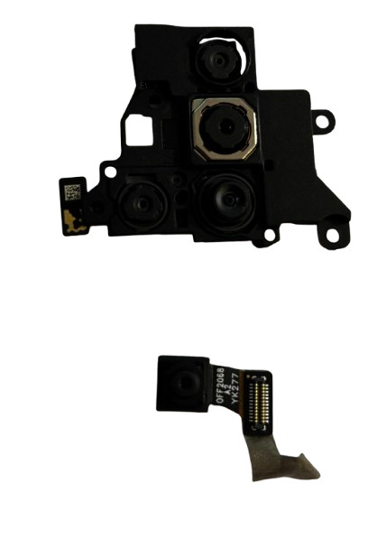 część serwisowa Xiaomi Redmi 9 Ocean Green zestaw aparatów front i tył