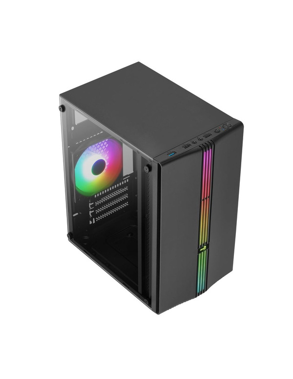 Zdjęcie produktu: Aerocool PGS EVO MINI-G-BK-v1 RGB Mini ATX