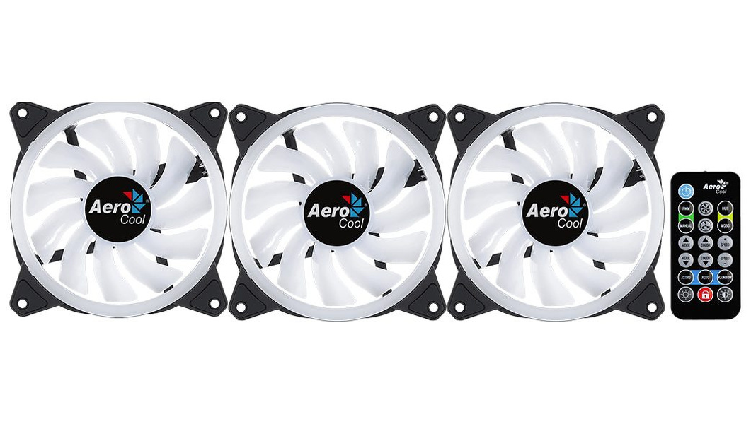Zdjęcie produktu: Aerocool PGS DUO 12 PRO ARGB 3x120mm z hubem
