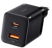 Ładowarka sieciowa Baseus Super Si Pro Quick Charger USB + USB TYP-C 30W - czarna (CCSUPP-E01)