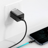 Miniatura zdjęcia: Ładowarka sieciowa Baseus Super Si Quick Charger 1C 20W z przewodem USB TYP-C do Lightning 1m - czarna (TZCCSUP-B01)