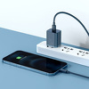 Miniatura zdjęcia: Ładowarka sieciowa Baseus Super Si Quick Charger 1C 20W z przewodem USB TYP-C do Lightning 1m - niebieska (TZCCSUP-B03) Miniatura zdjęcia: Ładowarka sieciowa Baseus Super Si Quick Charger 1C 20W z przewodem USB TYP-C do Lightning 1m - niebieska (TZCCSUP-B03)