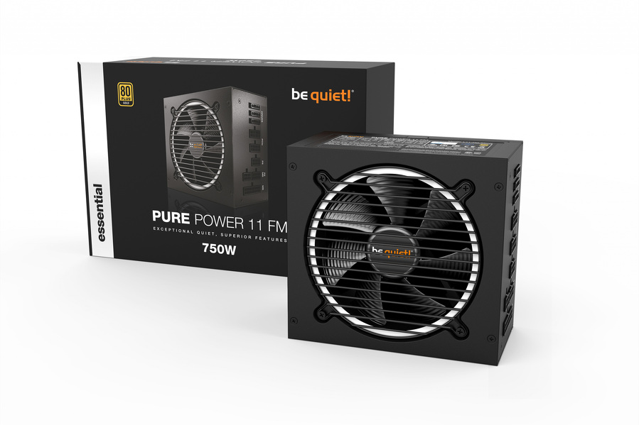 Zdjęcie produktu: Zasilacz be quiet! Pure Power 11 FM 80Plus Gold 750W (BN319)