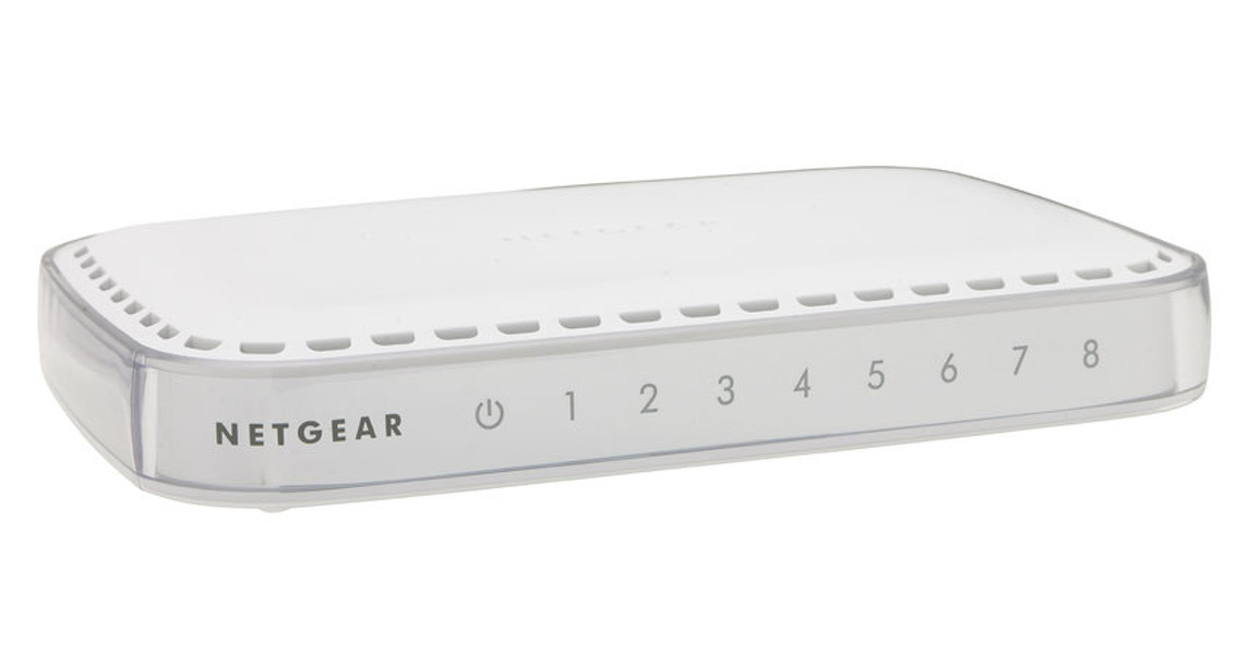 Zdjęcie produktu: NETGEAR GS608-400PES 8 x 10/100/1000 Ethernet Switch