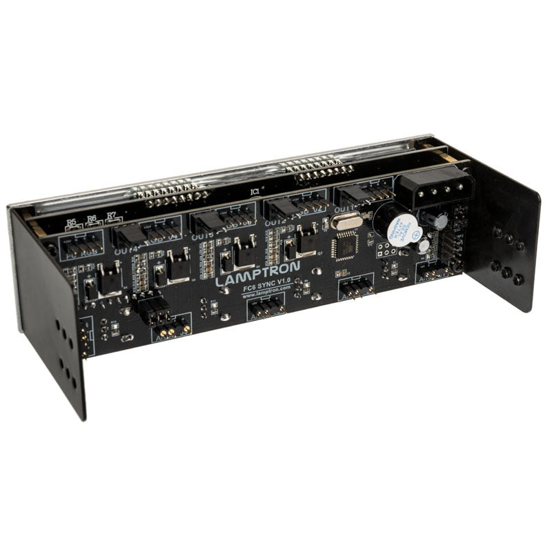 Lamptron FC6 SYNC kontroler wentylatorów, srebrny