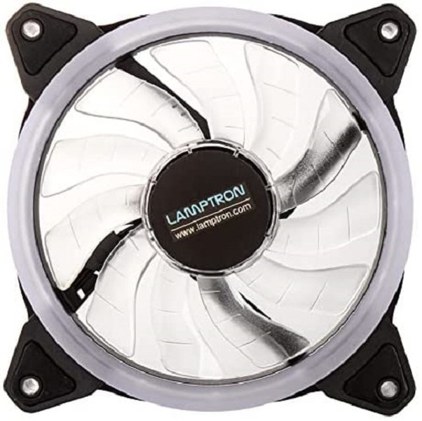 Zdjęcie produktu: Wentylatory Lamptron Nasa RGB-LED-Ring 120mm z kontrolerem (zestaw 3szt)