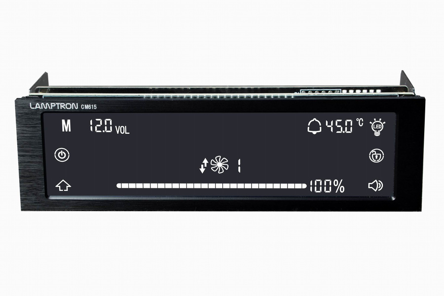 Zdjęcie produktu: Lamptron CM615 Fan Controller, czarny Zdjęcie produktu: Lamptron CM615 Fan Controller, czarny