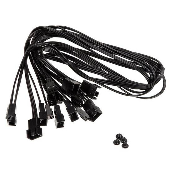 Zdjęcie produktu: Kontroler wentylatorów Lamptron FC8 Fan do zatoki 5.25", czarny