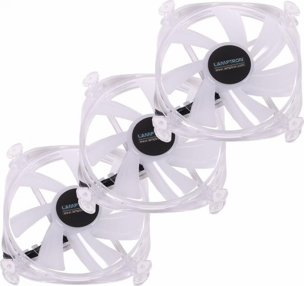 Wenetylatory Lamptron Icecloud+ 120mm PWM ARGB przeźroczyste (zestaw 3 szt) Wenetylatory Lamptron Icecloud+ 120mm PWM ARGB przeźroczyste (zestaw 3 szt)
